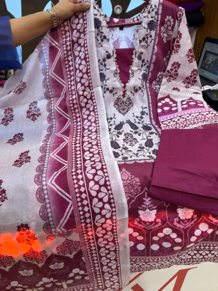 Swizz Lawn Floral Classic Set